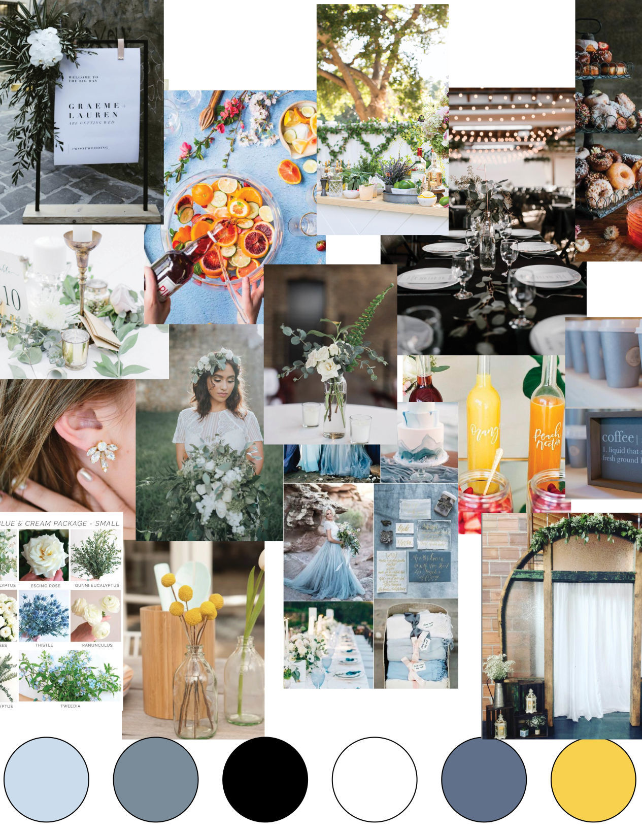 Jordan's wedding mood board